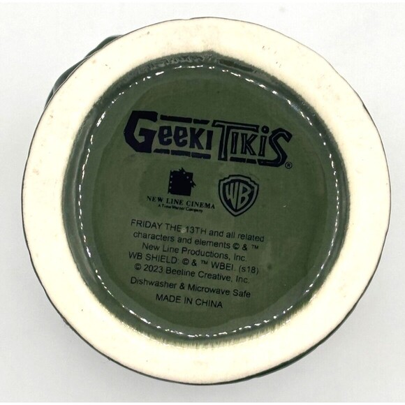 Geeki Tikis Friday The 13th Jason Voorhees Ceramic Tiki Mug Holds 26 Ounces NNB - Picture 6 of 14